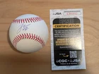Logan Webb San Francisco Giants Autographed ROMLB Baseball JSA