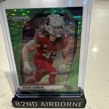 2024 Panini Prizm - Dennis Gardeck #6 Green Ice Prizm (RC)
