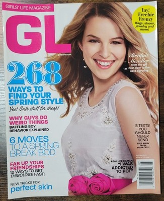 Girls' Life Magazine April/May 2010  Bridgit Mendler Cover VGood Condition