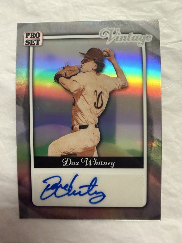 🔥2026 Leaf Pro Set Metal DAX WHITNEY VINTAGE PRISMATIC AUTO #'d /25 SP