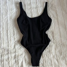 Black H&M One Piece Swimsuit Size M