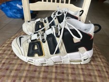 Nike Air More Uptempo 96 Trading Cards Primary Sz 9.5 DM1297-100 *No Inner Soles
