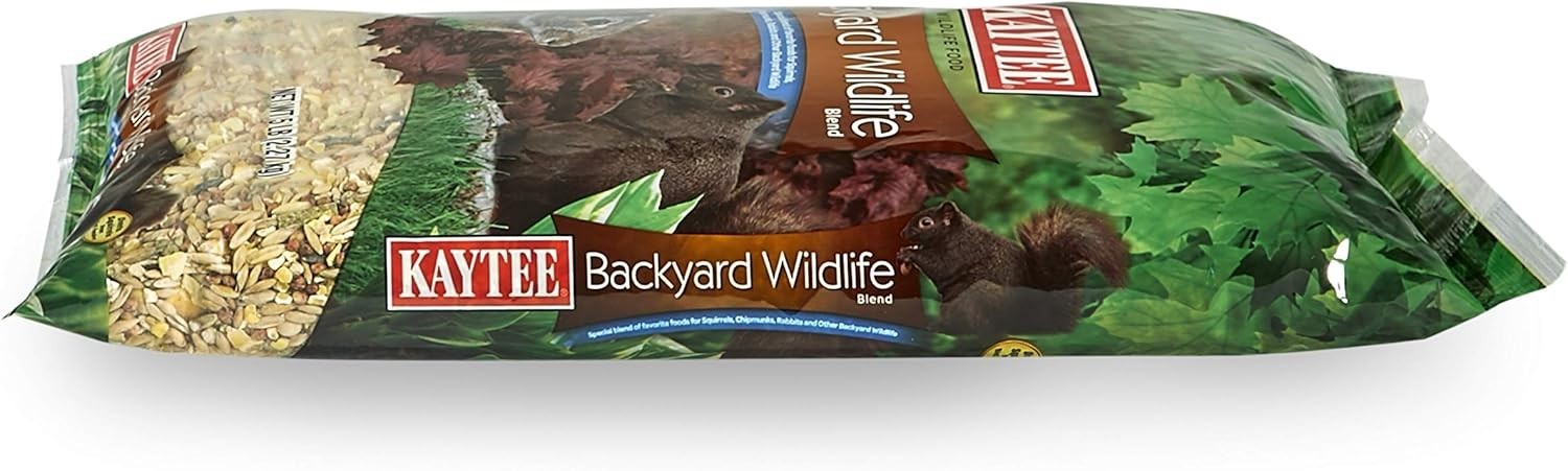 Kaytee Backyard Wildlife Food Blend For Wild Squirrels Chipmunks Rabbits and ...