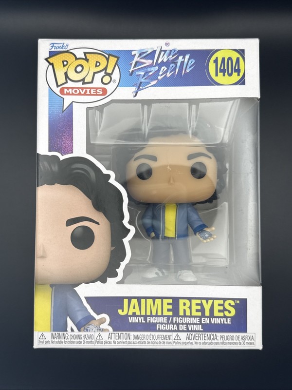 Blue Beetle Jaime Reyes Funko Pop 1404 DC Universe Vinyl Figure W/ Protector