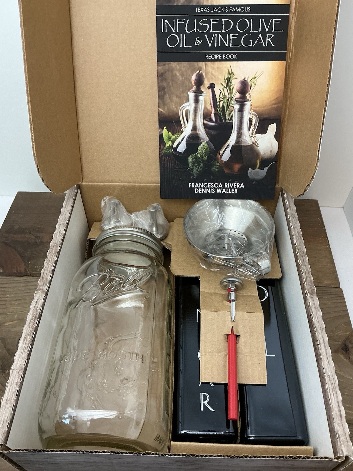 And Vinegar Infusion Kit Craft Connections Recipe Book New
