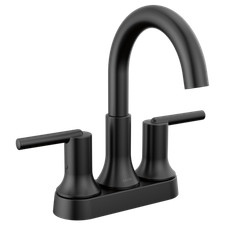 Delta Trinsic 2559-BLMPU-DST Two Handle Centerset Bathroom Faucet - Matte Black