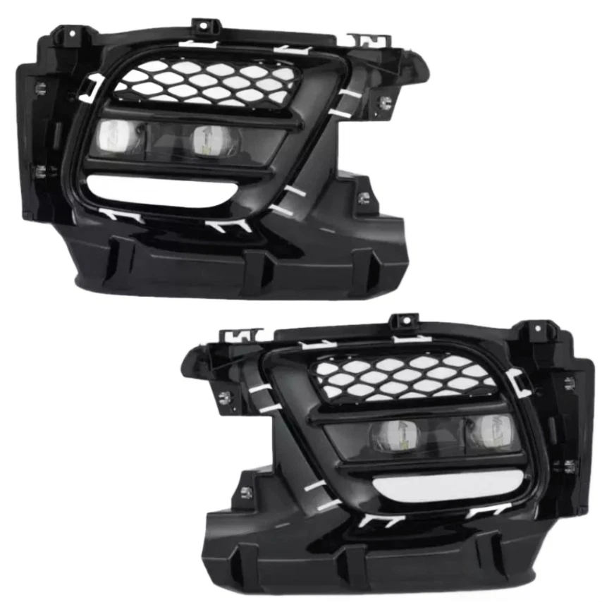 Faros antiniebla LED LH&RH con bisel de cubiertas para Jeep Grand Cherokee 2017-2022 NUEVO Foto 2 de 4