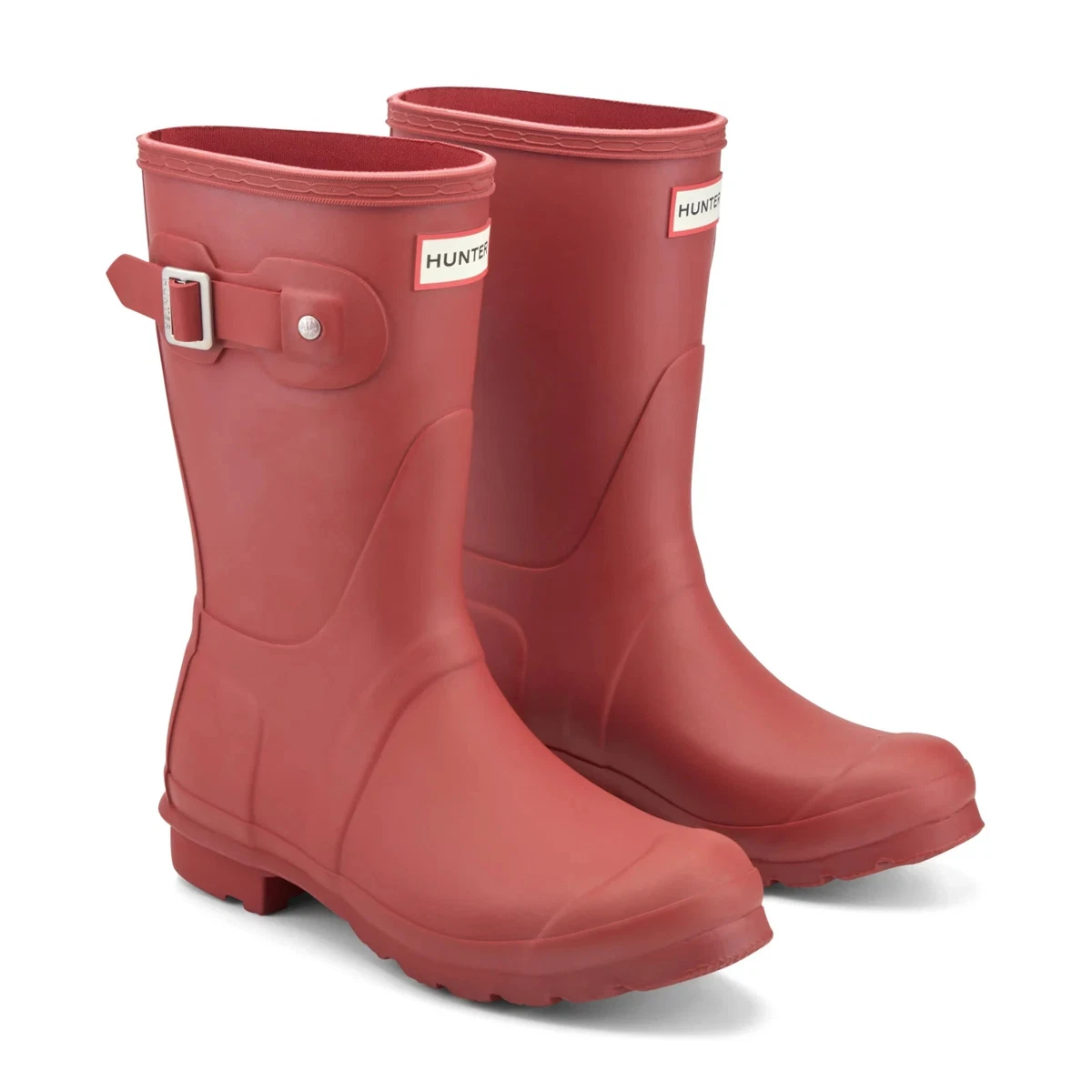 Hunter Original Short Red Boots for Women for sale | eBay