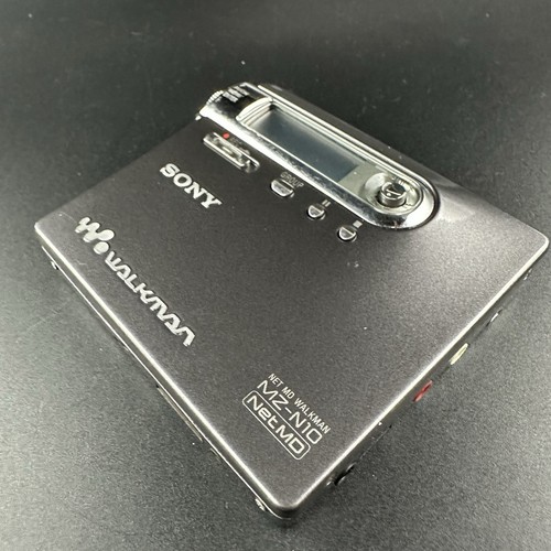 SONY MZ-N10 NET MD WALKMAN Gray Tested Working - Picture 3 of 21