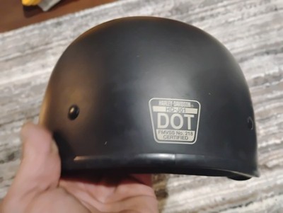 Harley Davidson Overdrive Low Profile 1/2 Helmet Matte Black - Main Image