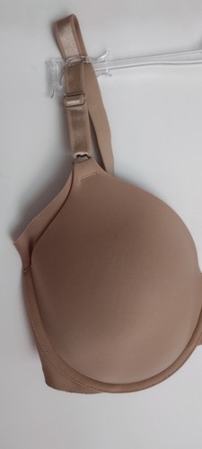 Warners No Side Effects Underarm-Smoothing Underwire Bra 01356 Sze 38D NUDE - Picture 2 of 12
