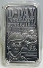 2023 St. Louis Mint/Kody Duncan - 1 OZ D-DAY NORMANDY .999 SILVER - 400 MINTED