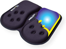 Gseat Ultra Orthopedic Gel And Foam Seat Cushion Black For Coccyx Back Tai