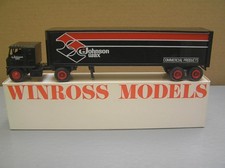 Winross 'Johnson Wax' Tractor Trailer Truck 1/64 scale made in USA Mint in Box