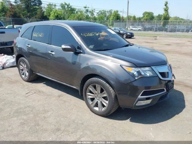 Acura MDX 2012 capó panel gris SUV de 4 puertas usado camioneta local solo 117-50168 Foto 2 de 4