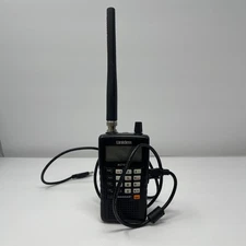 Uniden Bearcat BC75XLT Handheld Scanner FOR PARTS OR REPAIR W Cord READ DESC