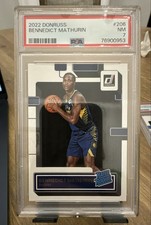 2022-23 Panini Donruss - Rated Rookie Bennedict Mathurin #206 (RC)