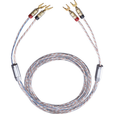 OEHLBACH Twin Mix One Stereo Lautsprecherkabel-Set 2x3,0mm² Kabelschuhe 2x3,0m