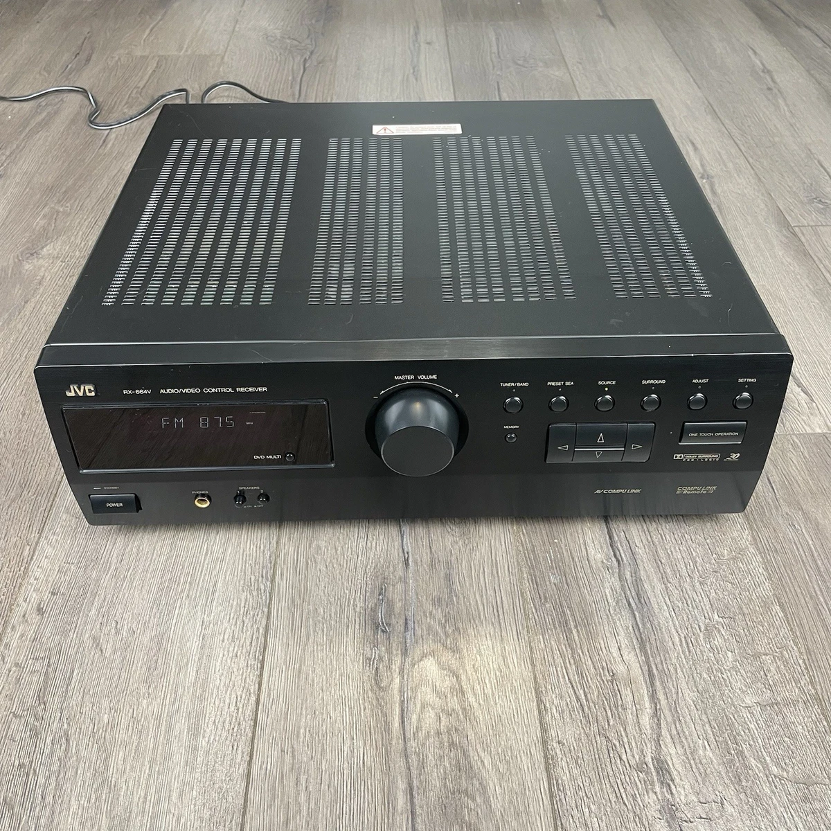 JVC Stereo L/R RCA Dolby Digital Home Audio Receivers for sale | eBay
