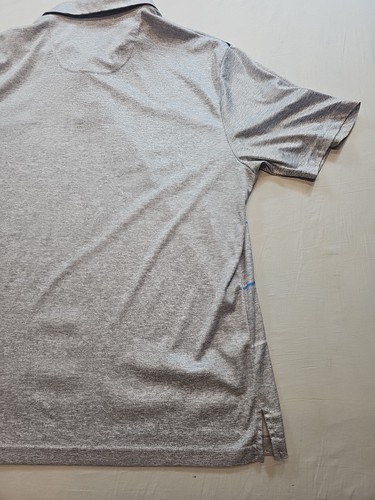 Jack Nicklaus StayDri Polo Shirt XL Gray Moisture Wicking Golf Performance - Picture 13 of 14