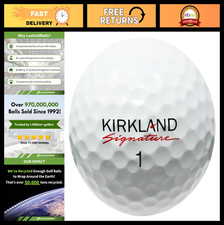 36 Kirkland Signature Golf Balls - Mint Condition, Recycled AAAAA Quality, White
