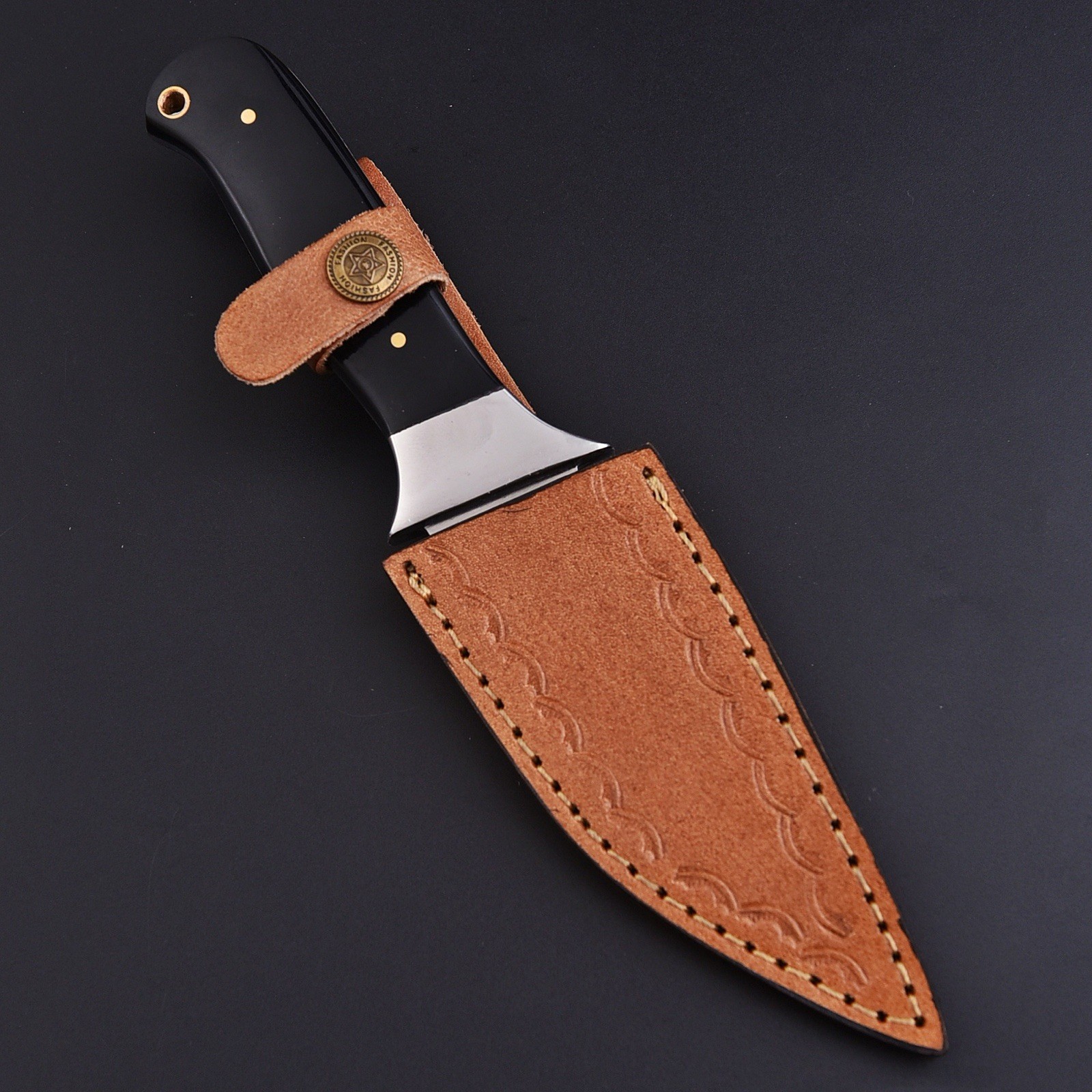 Tom Brown Classic Field Utility Knife Case Leather
