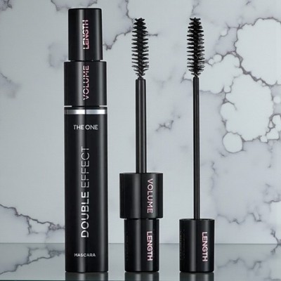 Oriflame THE ONE Double Effect Volumen Länge Mascara Black Schwarz Wischfest EU