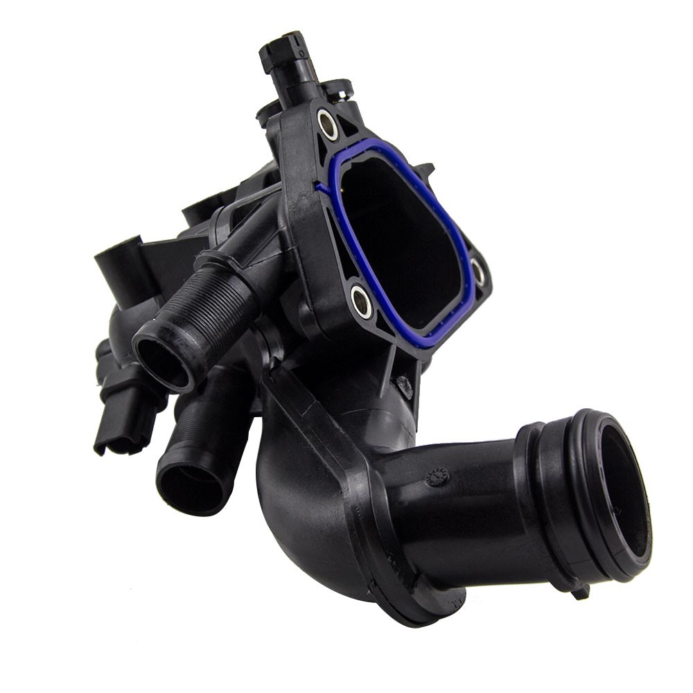 Thermostat Housing with Sensor For CITROEN C4 Peugeot 308 207 Cooper 1.6 16V