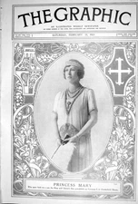 Old 1923 Princess Mary Rontgen Rays Bosanquet Gosling Harry League Na 20th