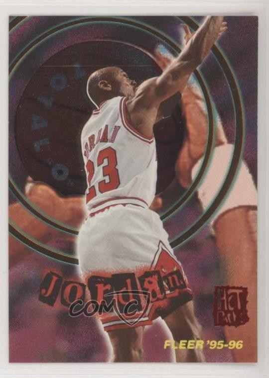 1995-96 Fleer Total O Hot Pack Michael Jordan #2 HOF