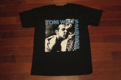 TOM WAITS Rain Dogs Album Black Unisex Cotton T-Shirt S-234XL S126