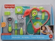 Fisher Price Medical Pretend Play Kit W/7 Pieces For Ages 3 Years - SEE PHOTOS