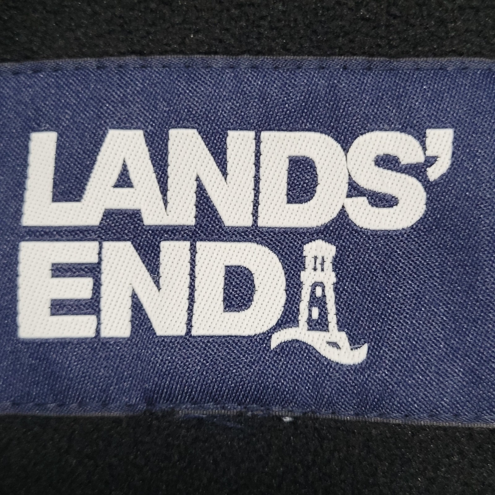 Lands’ End Black Waterproof Windproof Antistatic … - image 3