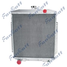 Fit Ford Country Squire Oversize Police Interceptor At 1954-1956 Radiator 3 Rows