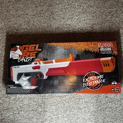 NERF Pro Gelfire Ghost Blaster   5,000 Rounds Included   New   Ages 14+