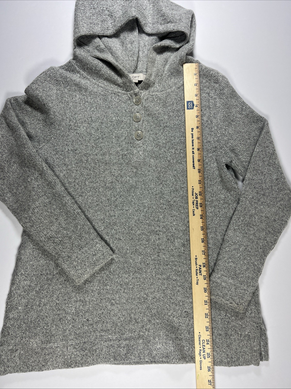 LOFT BUNDLE Women’s Size SMALL Pullover Hooded Sw… - image 3