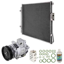 For Hyundai Santa Fe 3.3L 2016-17 A/C Kit w/ AC Compressor Condenser & Drier DAC