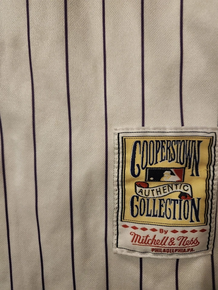 Randy Johnson D-Backs Cooperstown Jersey Size 48 Mitchell & Ness - Image 3 of 4