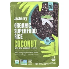 Organic Superfood Rice, Coconut with Real Coconut Flakes, 7.05 oz (200 g)