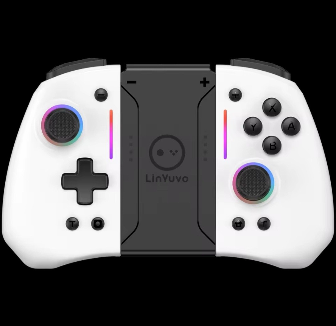 LinYuvo KS42 Wireless Joypad for Switch/Lite/OLED 8 RGB Hall