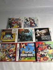 Lot of 8: Nintendo DS 3DS Box Manual Only