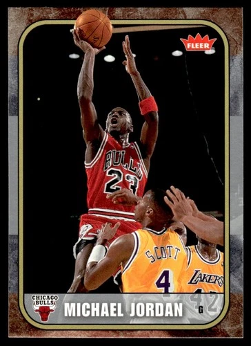 2007 Fleer Michael Jordan #12 Michael Jordan - Chicago Bulls - HOF