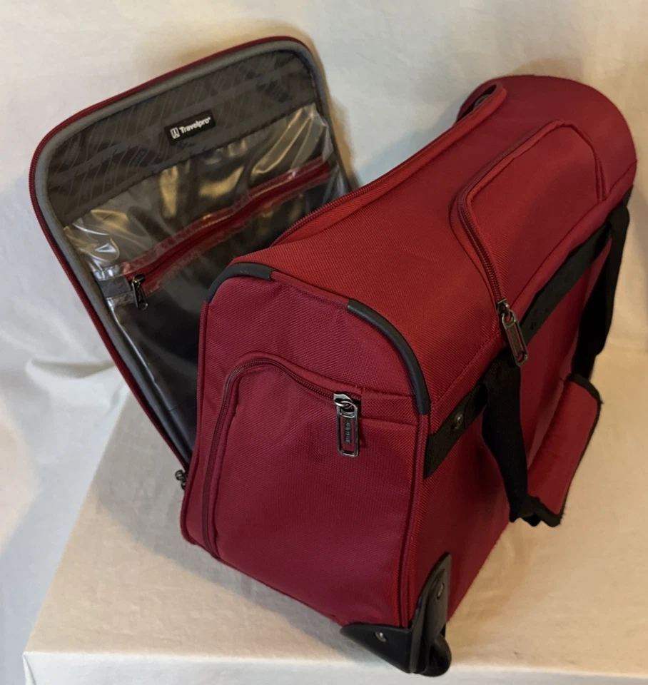Travelpro Maxlite Softside Lightweight Rolling Underseat Tote Upright 2 Wheel - Image 4 of 4