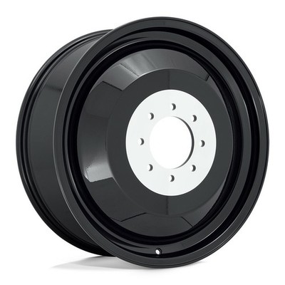 Fuel 1PC D500 Dualie Inner 20x8.25 10x225 Gloss Black Wheel 20'' 114mm Rim