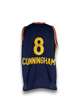 Sophie Cunningham Signed Autographed Fever Custom Jersey Prime Time Witness