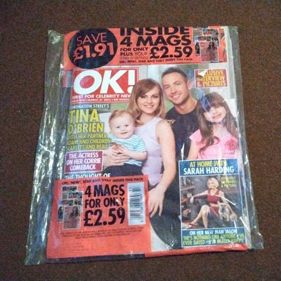 OK! Magazine 31st March 2015 Sarah Harding, Tina O'brien also STAR, VERY & NEW 