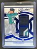 2025 Panini Flawless Colt Emerson Dual Prospect Patches Sapphire #/15 Mariners