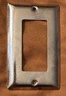 Salvaged Brushed steel LEGRAND Light Switch Cover P&S 430 (Decora) — photo 3