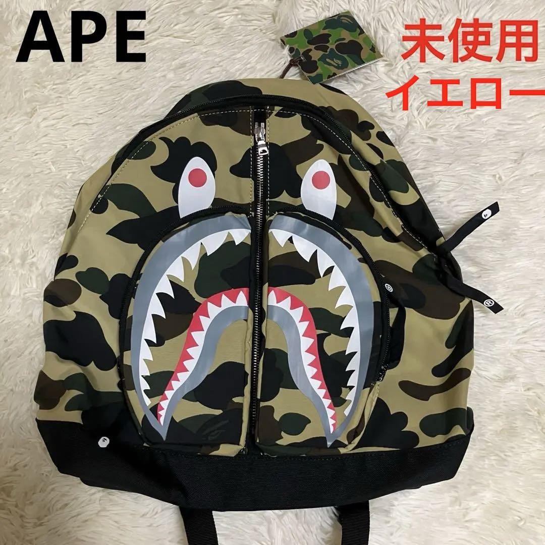 未使用【A BATHING APE】1st CAMO SHARK DAYPACK Unused BAPE Bag Shark Camo Backpack Auth Rare Ape | eBay