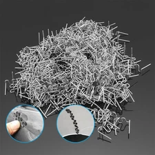 100Pcs 0.8mm Hot Staples Plastic Welding Wave Stapler for Car Bumper Repair Kit